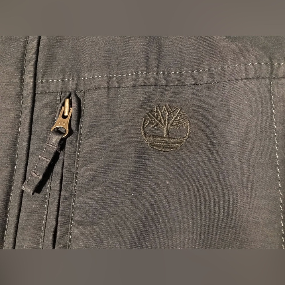 Vintage TIMBERLAND ANORAK MOUNTAIN UTILITY Jacket M Navy North Face Steep Rlpc x - Picture 3 of 12